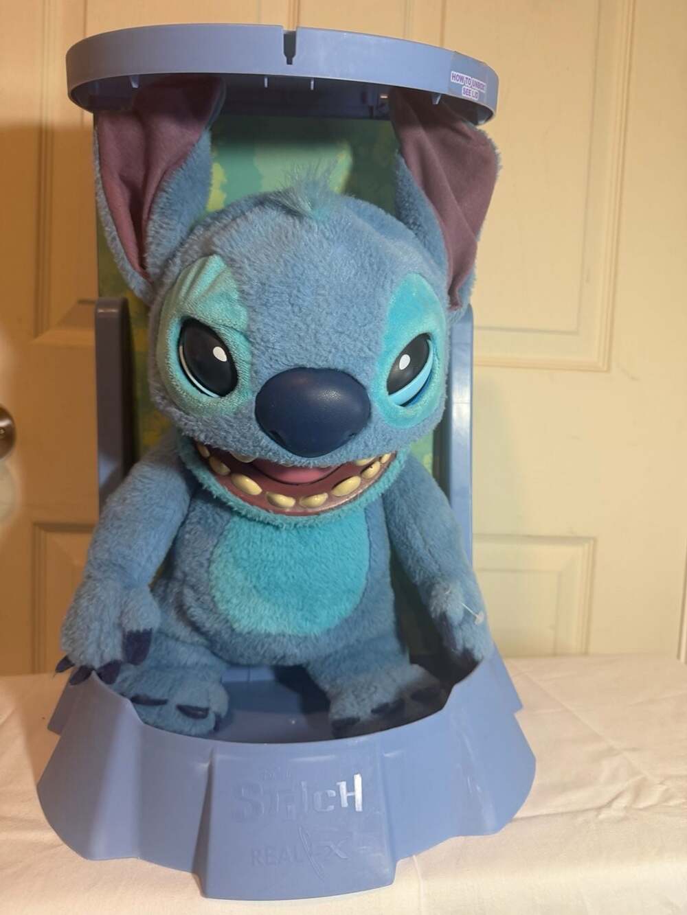 Disney Real FX Stitch Interactive Puppet Plush Toy